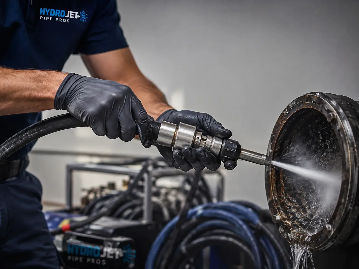Hydro Jet Pipe Descaling in Centerville, TX